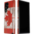 Canadian Flag Dark Wood Galaxy S22 Ultra Pro Case